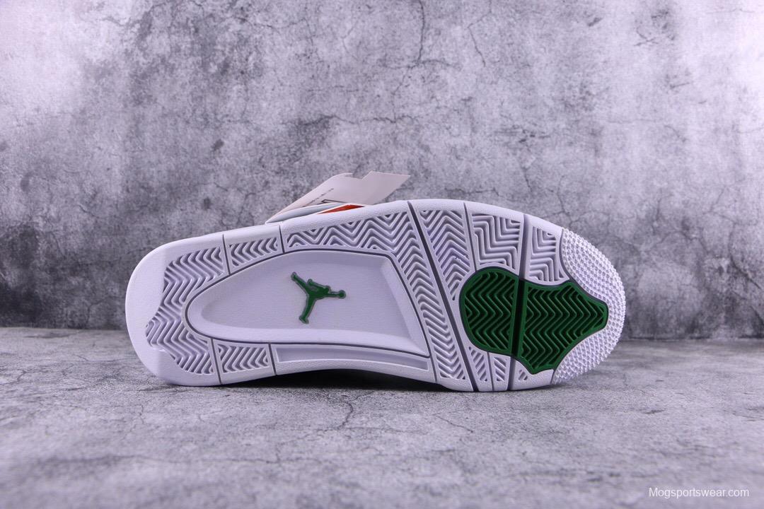 Air Jordan 4 Retro Green Metallic