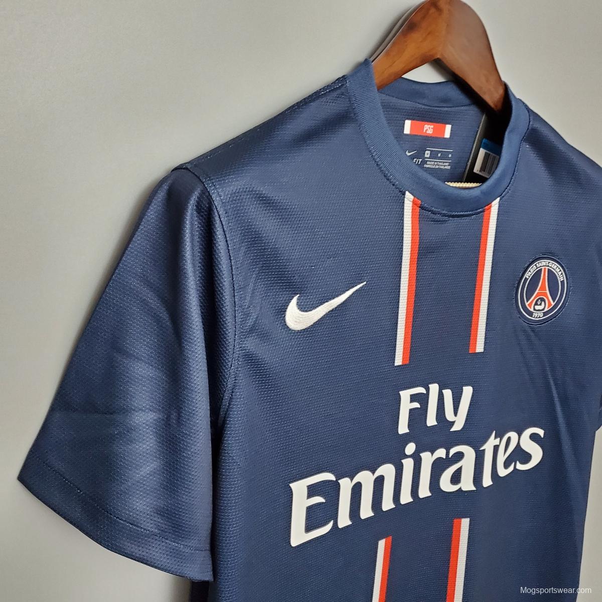 Retro PSG 12/13 home Soccer Jersey