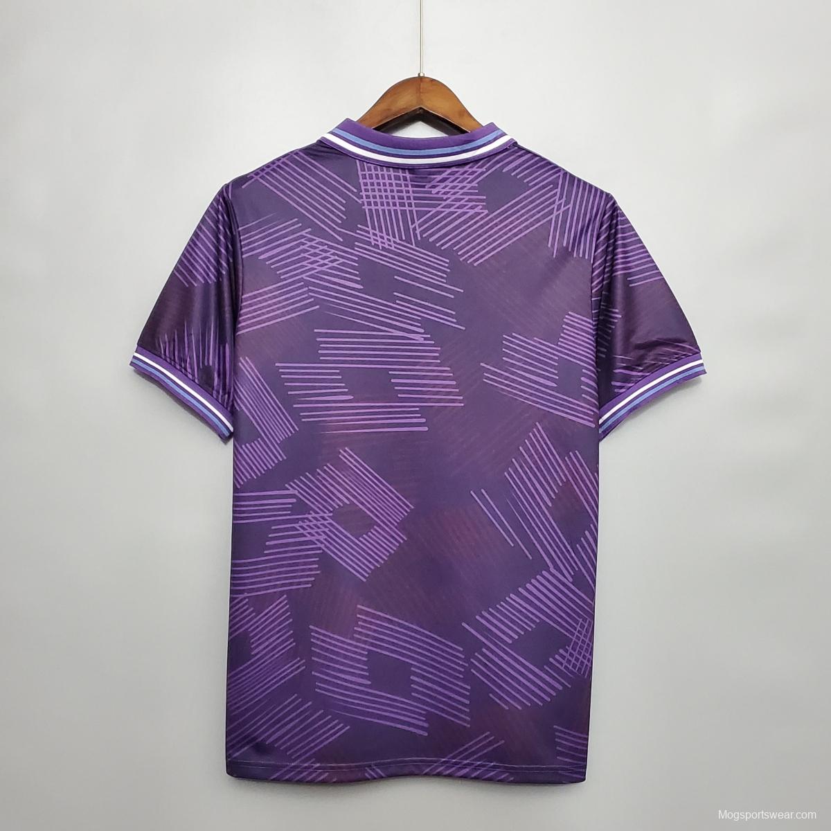 Retro 92/93 Fiorentina home Soccer Jersey