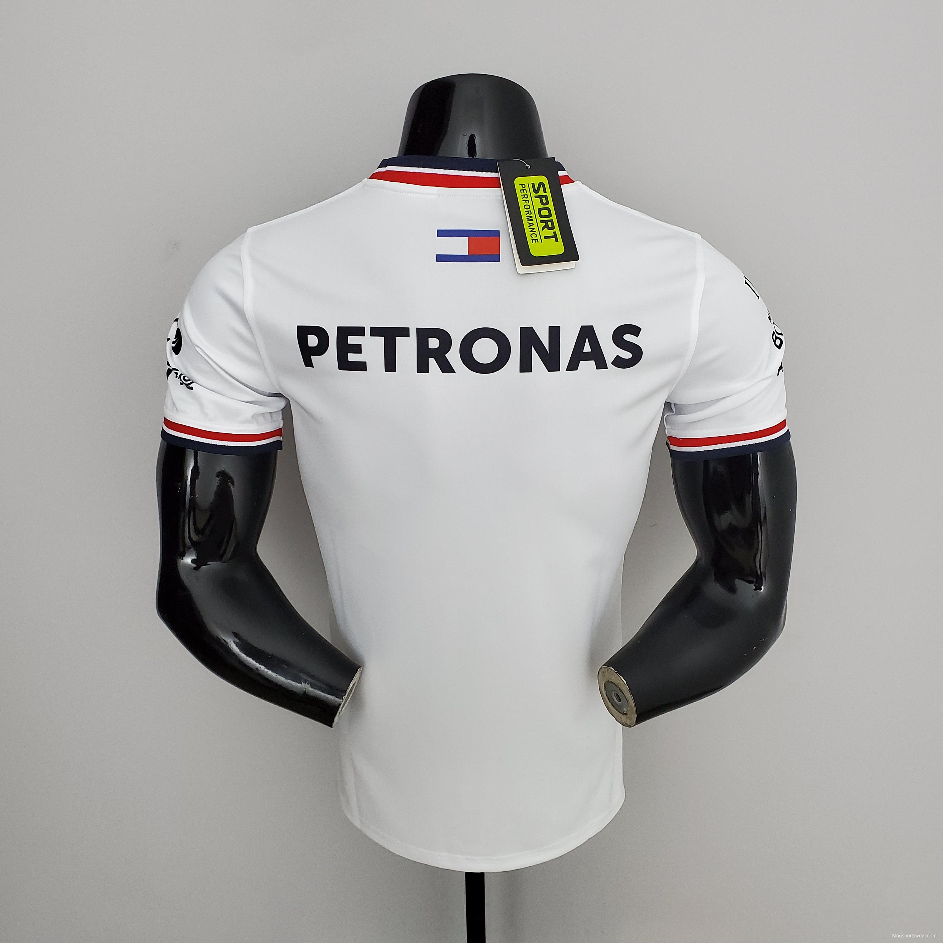 F1 Formula One 2022 Mercedes White S-5XL