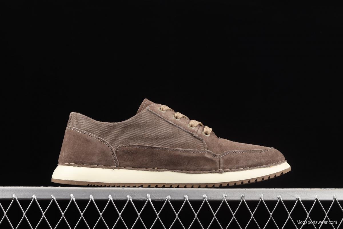 CAT FOOTWEAR/ CAT Carter 21SS autumn new vintage fashion shoes series leisure board shoes P720536 light coffee