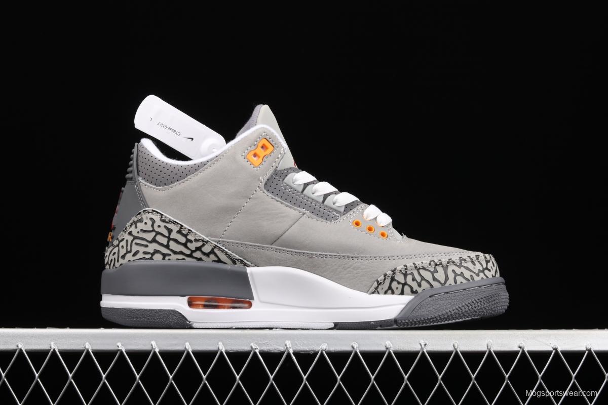 Air Jordan 3 Cool Grey AJ3 Joe 3 Wolf CT8532-012