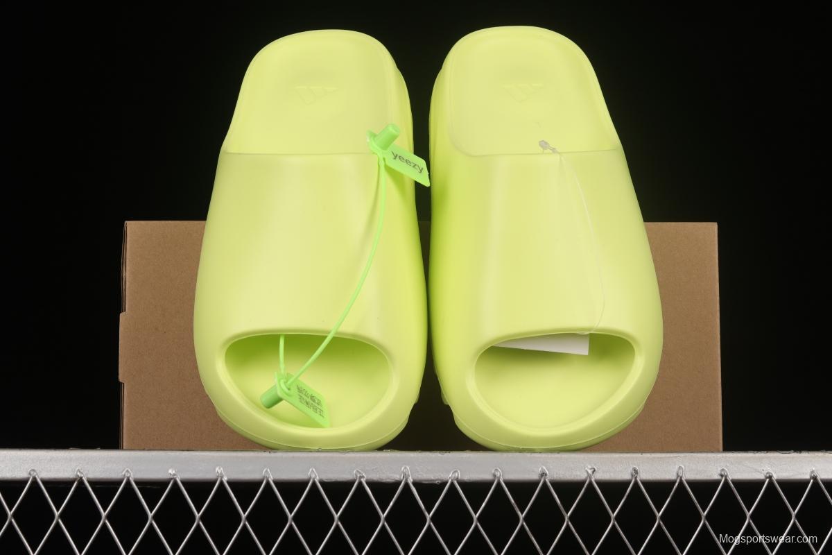 Kanye West x Yeezy Slide Resin GX6138 Fluorescent Green