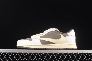 Fragment design x Travis Scott x NIKE Air Jordan 1 Low OG TS Joint Lightning Barb DM7866-162