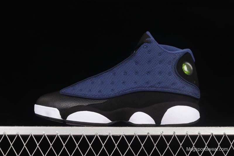 Air Jordan 13 Flint 3 3 Navy Black Blue 3M Reflective Basketball Shoes DJ5982-400