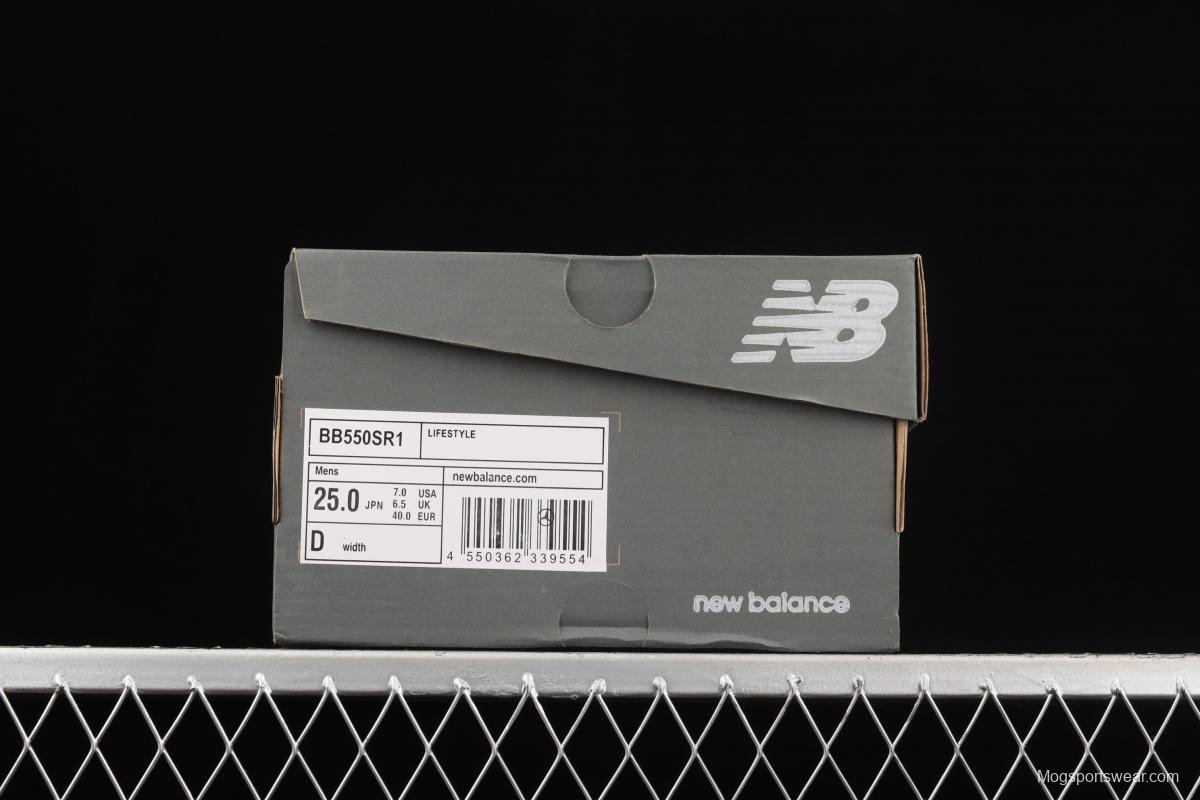 New Balance BB550 series new balanced leather neutral casual running shoes BB550SR1