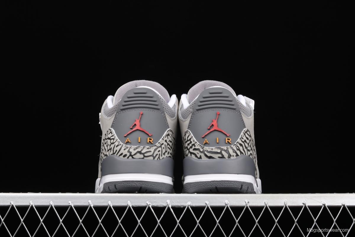 Air Jordan 3 Cool Grey AJ3 Joe 3 Wolf CT8532-012