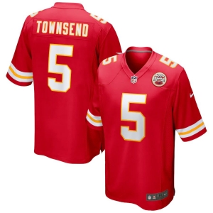 Men's Tommy Townsend Red Player Limited Team Jersey