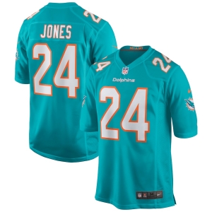 Men's Byron Jones Aqua Player Limited Team Jersey