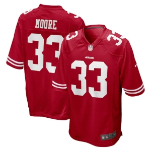 Men's Tarvarius Moore Scarlet Player Limited Team Jersey