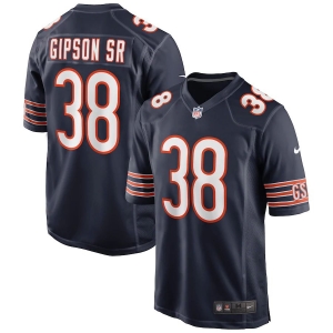 Men's Tashaun Gipson Navy Player Limited Team Jersey