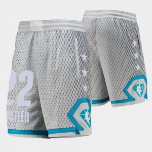 Adult 2022 All-Star Khris Middleton Gray Diamond Shorts