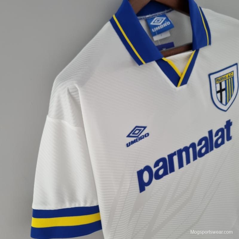 Retro Parma 93/95 Away Soccer Jersey