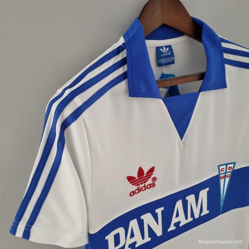 Retro 1987 Deportivo Universidad Católica Home Soccer Jersey