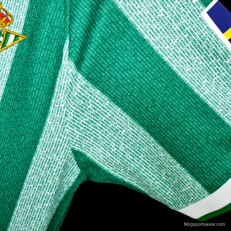 22/23 Real Betis Special Edition Soccer Jersey