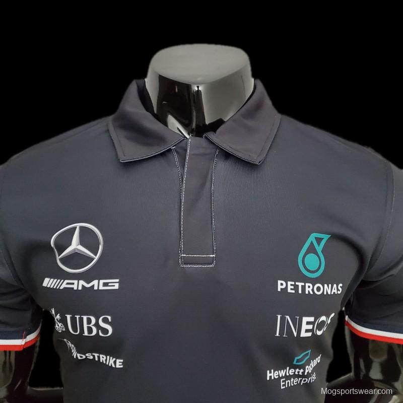 F1 Formula One 2022 Mercedes Polo 