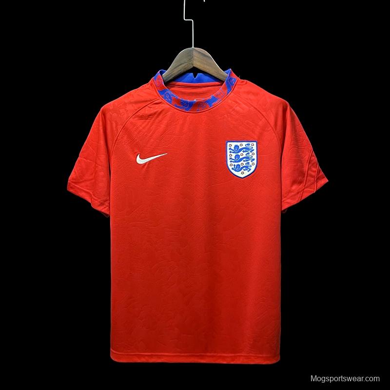 20/21 England Red Pre-match Training Jersey