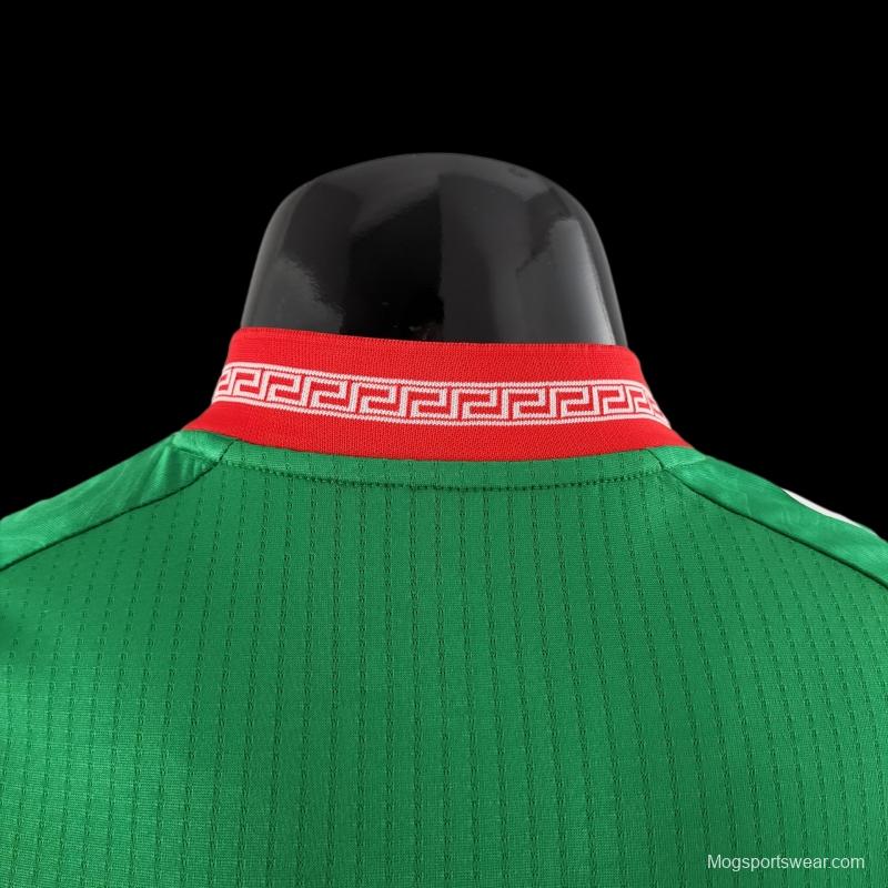 Player Version 2022 Mexico Special Edition Green Jersey