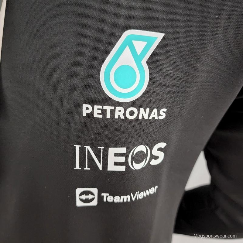 2022 F1 Mercedes AMG Petronas Black Jacket #0001