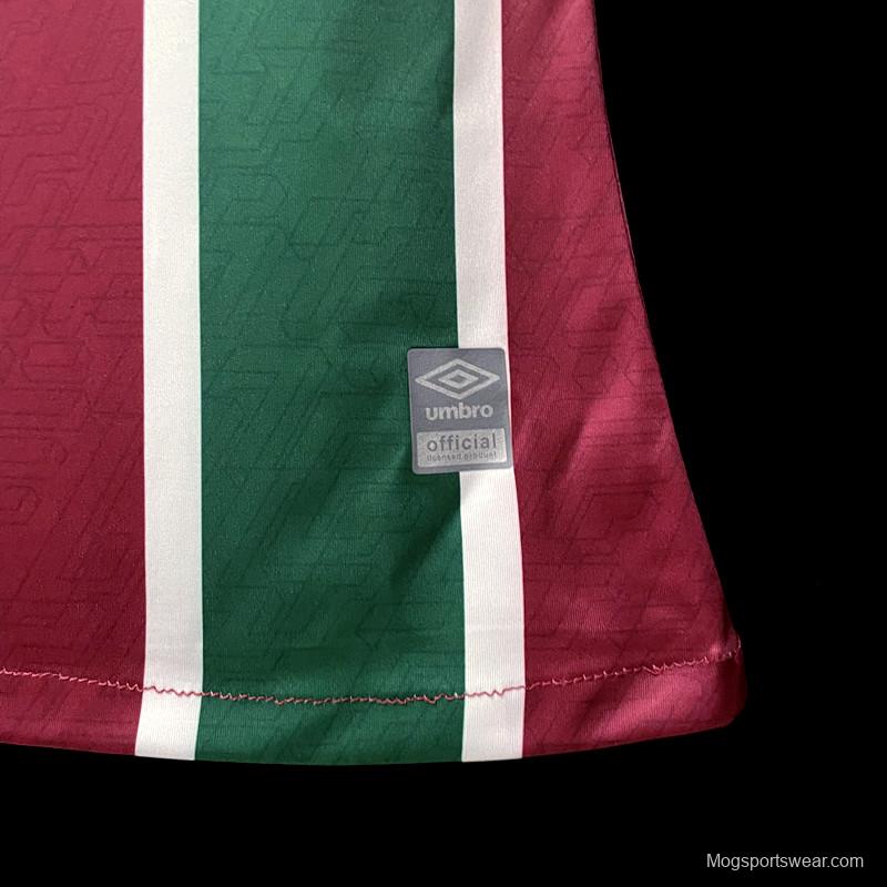 22/23 Fluminense Home Woman Soccer Jersey