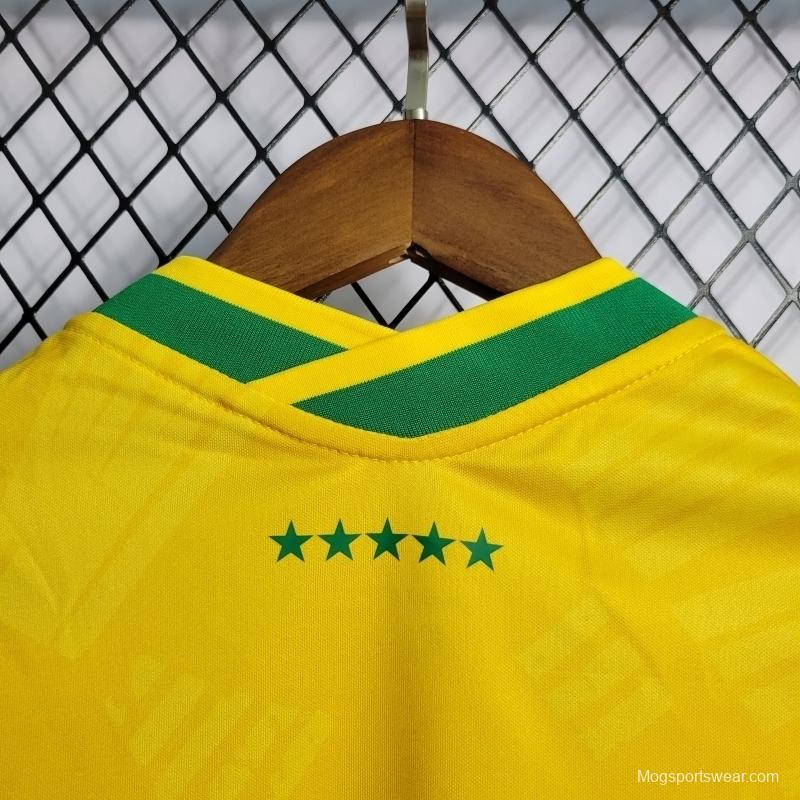 2022 Woman Brazil Special Edition Yellow Jersey