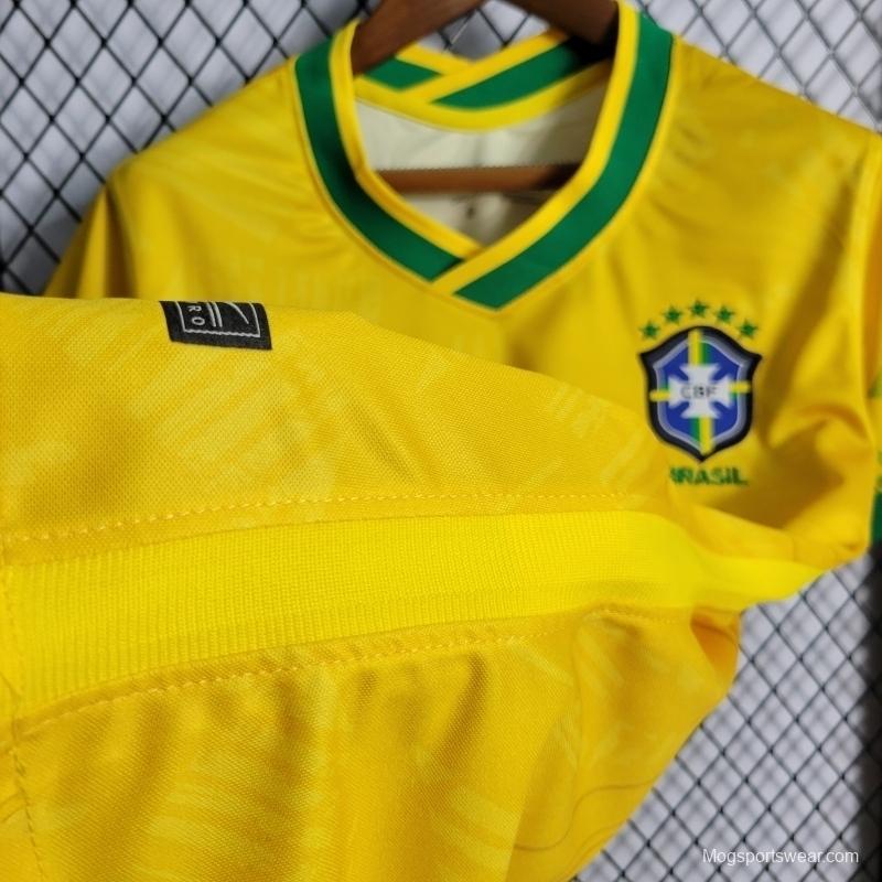 2022 Woman Brazil Special Edition Yellow Jersey