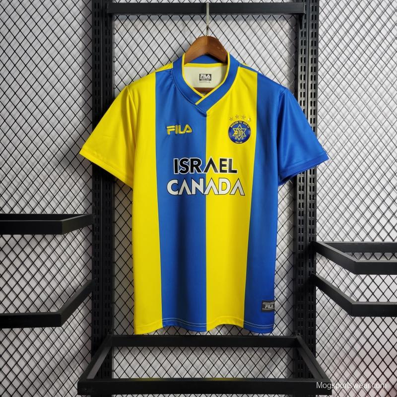 22/23 Maccabi Tel Aviv Home Soccer Jersey