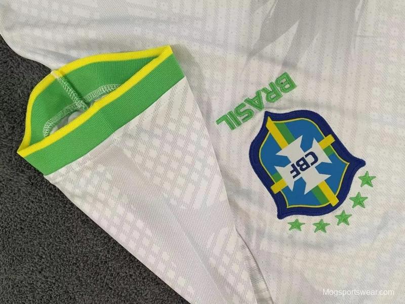 2022 Brazil White Training Jersey