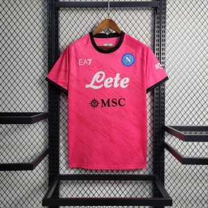 23-24 Napoli Red Goalkeeper Jersey