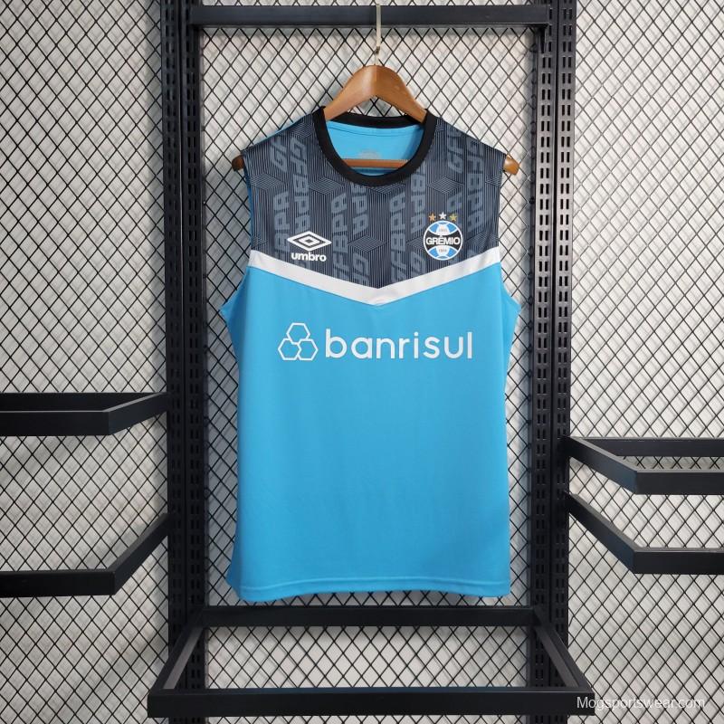 23-24 Gremio Training Blue Black Vest Jersey