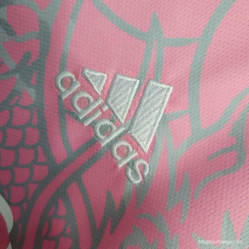 23-24 Real Madrid Dragon Pink Jersey