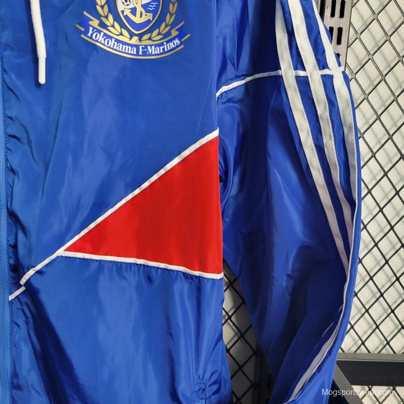 23-24 Windbreaker Yokohama F. Marinos Blue Windbreaker