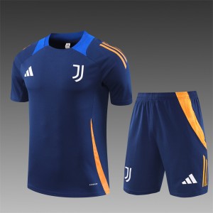 24/25 Juventus Navy Short Sleeve Jersey+Shorts