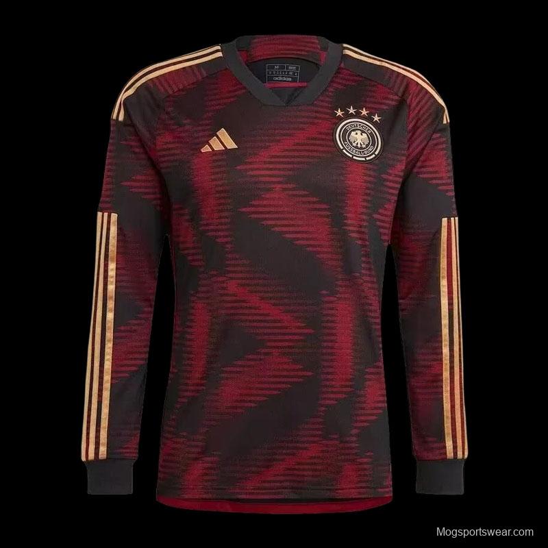 2022 Germany Home Long Sleeve Jersey