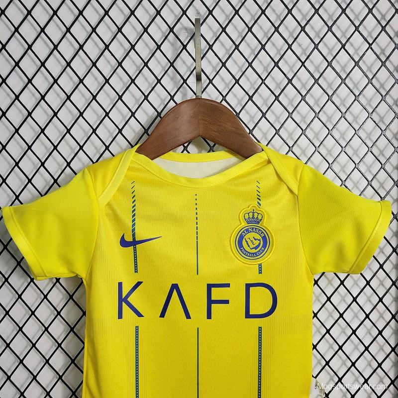 23/24 Baby Al-Nassr Home Jersey