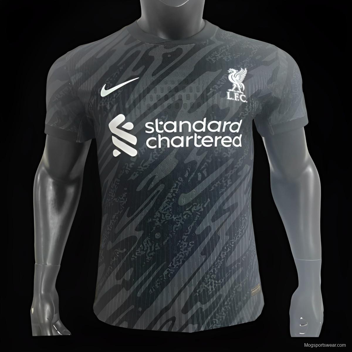 Player Version 24/25 Liverpool Black Goalkeeper Jersey