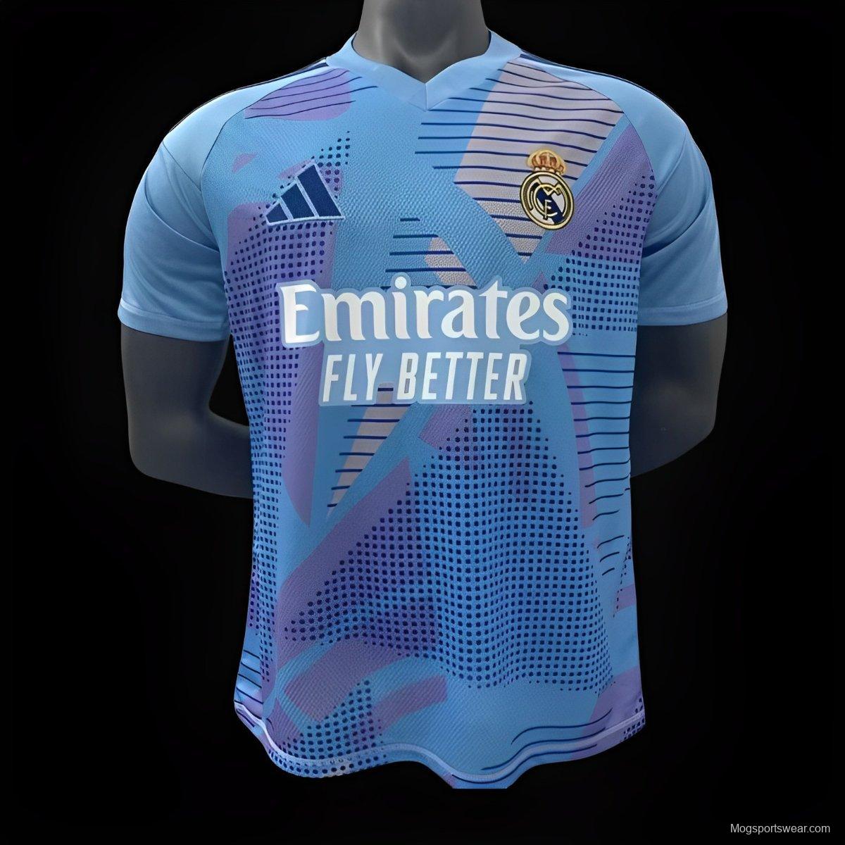 24/25 Real Madrid Goalkeeper Blue Jersey