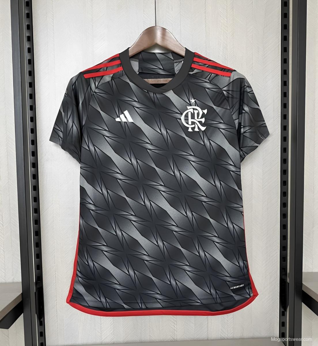 24/25 Womens Flamengo Third Black Jersey  NO Sponsor