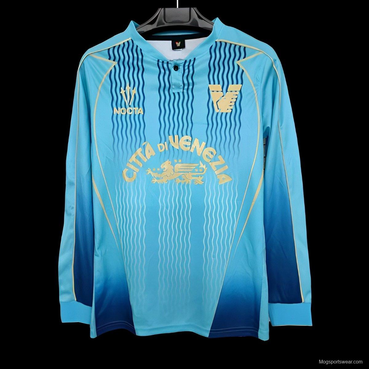 24/25 Venezia Third Blue Long Sleeve Jersey